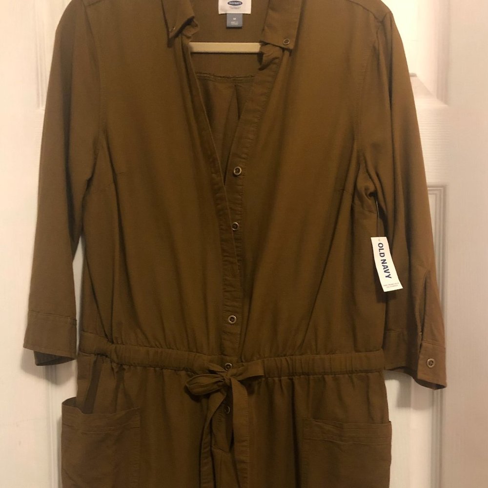 Old Navy Olive Romper - Womens M